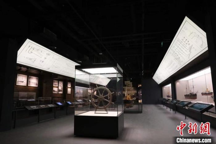 中國(guó)船政文化博物館新的展廳，陳設(shè)空間更大，展陳更科學(xué)?！￡悤造o 攝