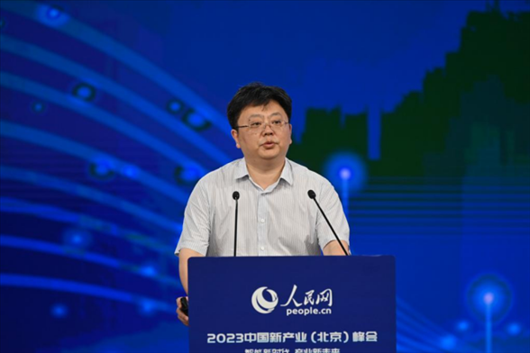傳播內容認知全國重點實驗室首席科學家張勇東。人民網(wǎng)記者 于凱攝