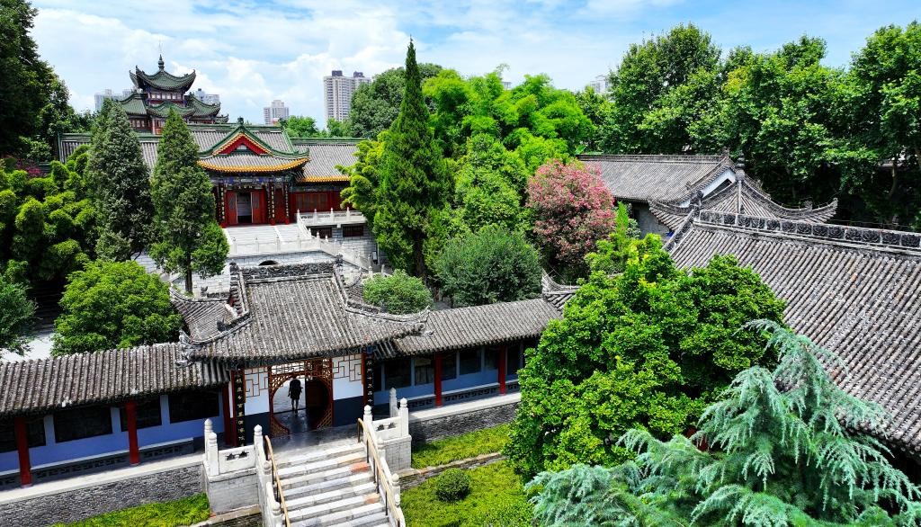 近日拍攝的陜西省漢中市博物館。新華社記者 劉瀟 攝
