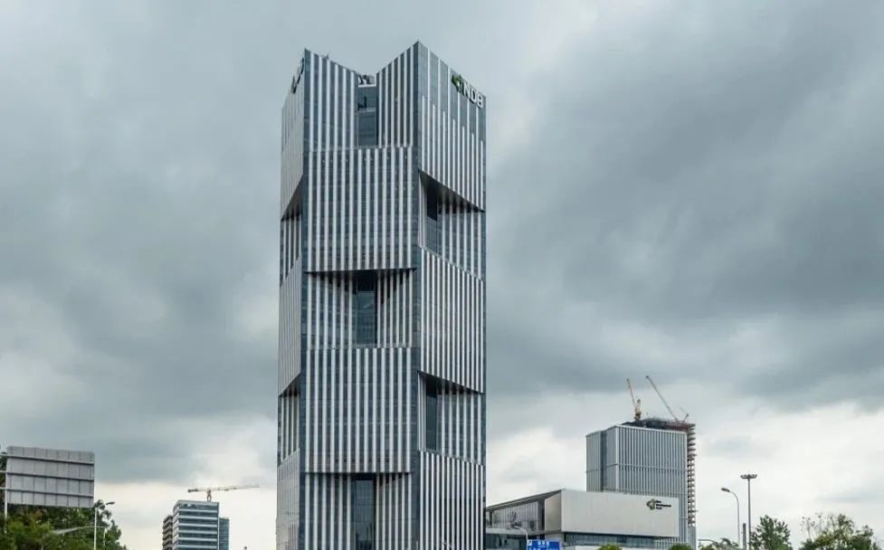 上海浦東新區(qū)，金磚國家新開發(fā)銀行總部大樓。