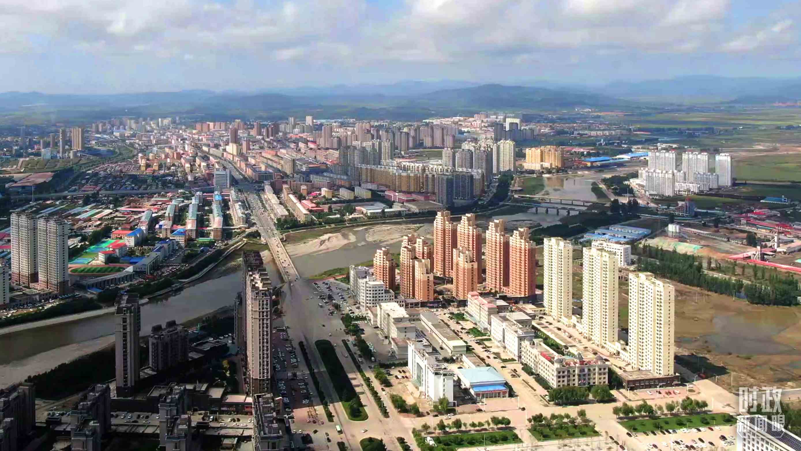 △尚志市境內(nèi)水網(wǎng)發(fā)達(dá)，螞蟻河、大泥河等穿境而過。（總臺央視記者張耿生拍攝）