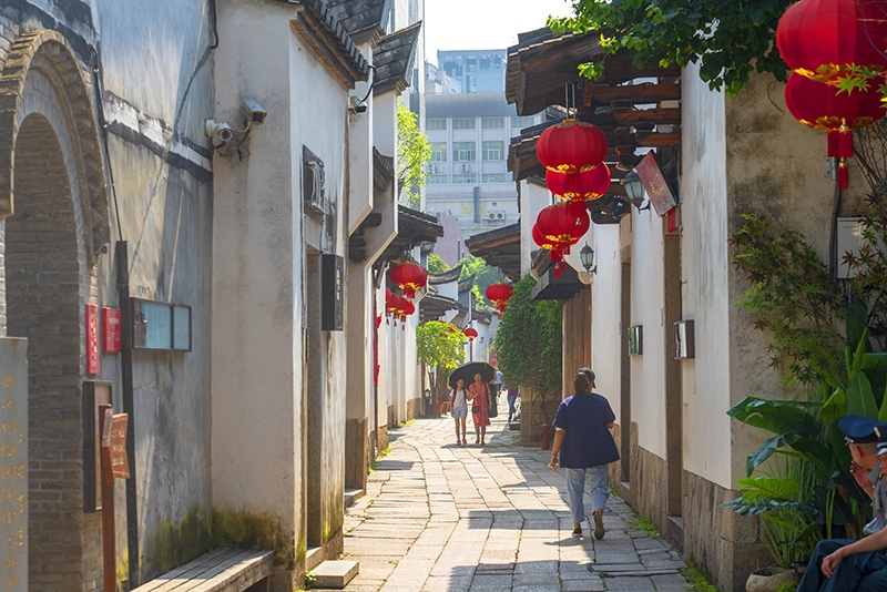 2019年6月28日，福建福州，三坊七巷風(fēng)光。
