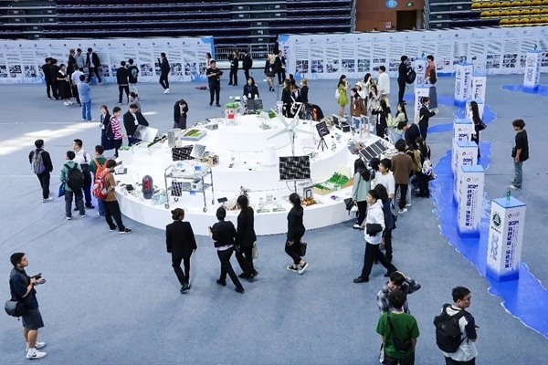 入圍決賽作品成果展。北京建筑大學(xué)供圖