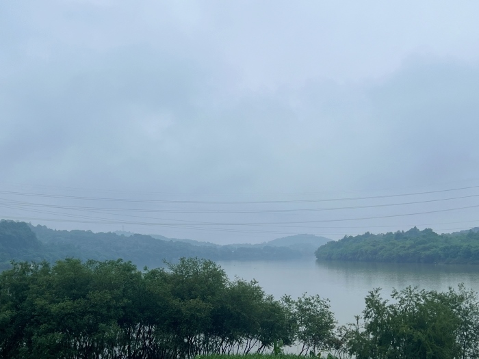 瀟水和湘江匯合處。人民網(wǎng) 高清揚(yáng)攝