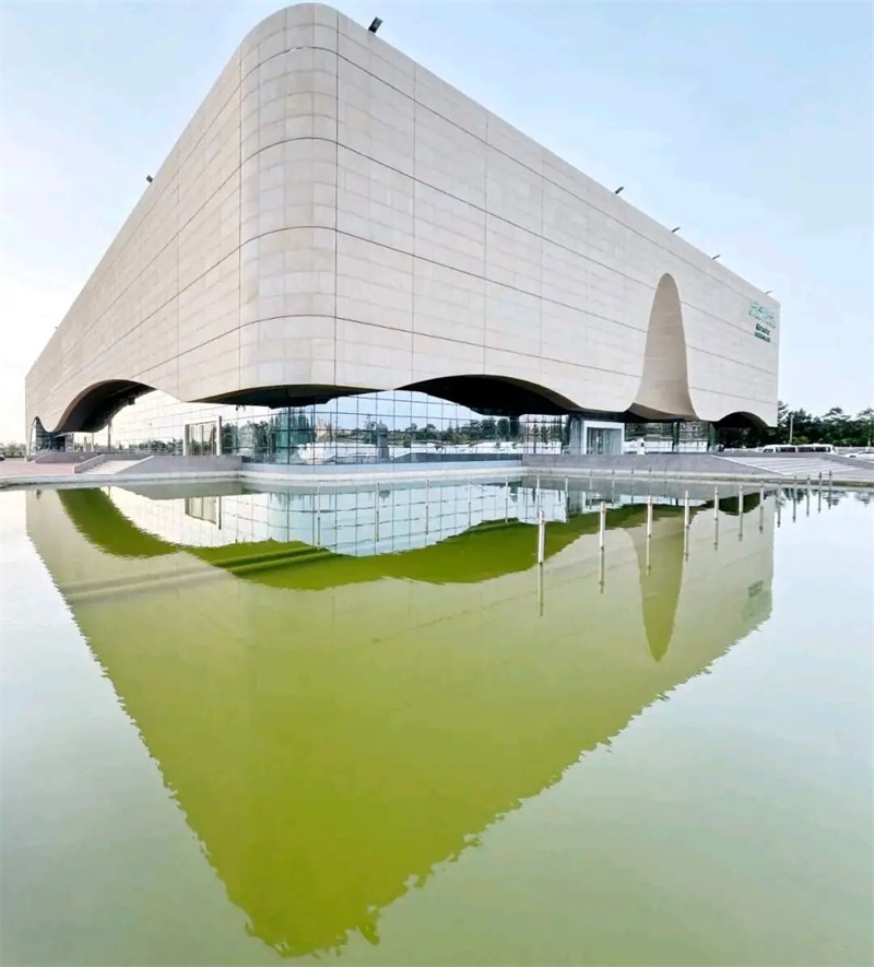 中國政府援建阿爾及爾歌劇院。大使館供圖