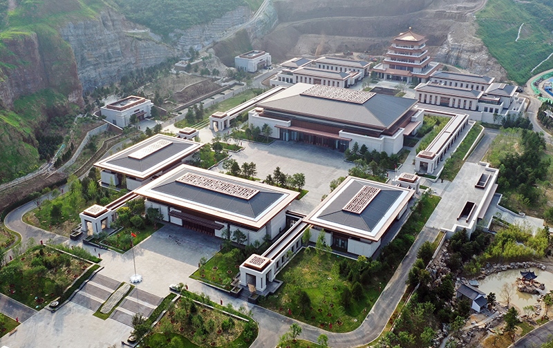 這是2022年7月30日拍攝的中國國家版本館中央總館。