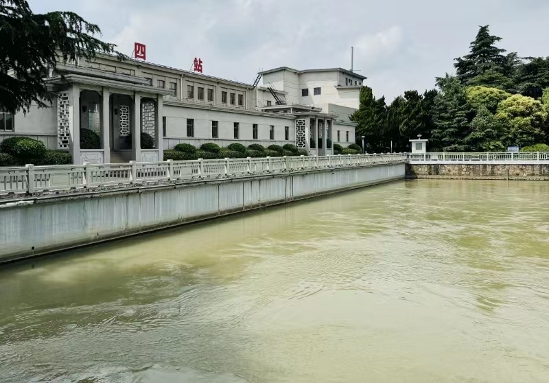 江都水利樞紐。受訪對象供圖