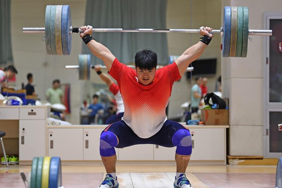 5月10日，國家隊選手劉煥華在訓練中。新華社記者 侯昭康 攝