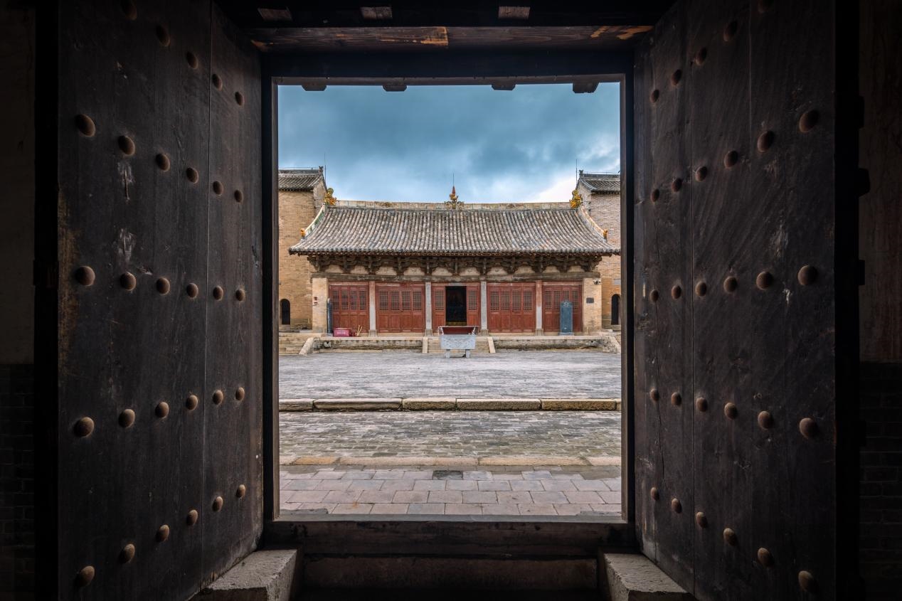 高平市崇明寺一角。蘇唐詩攝