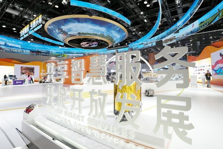 這是2024年9月11日拍攝的國家會議中心內景。新華社記者 鞠煥宗 攝