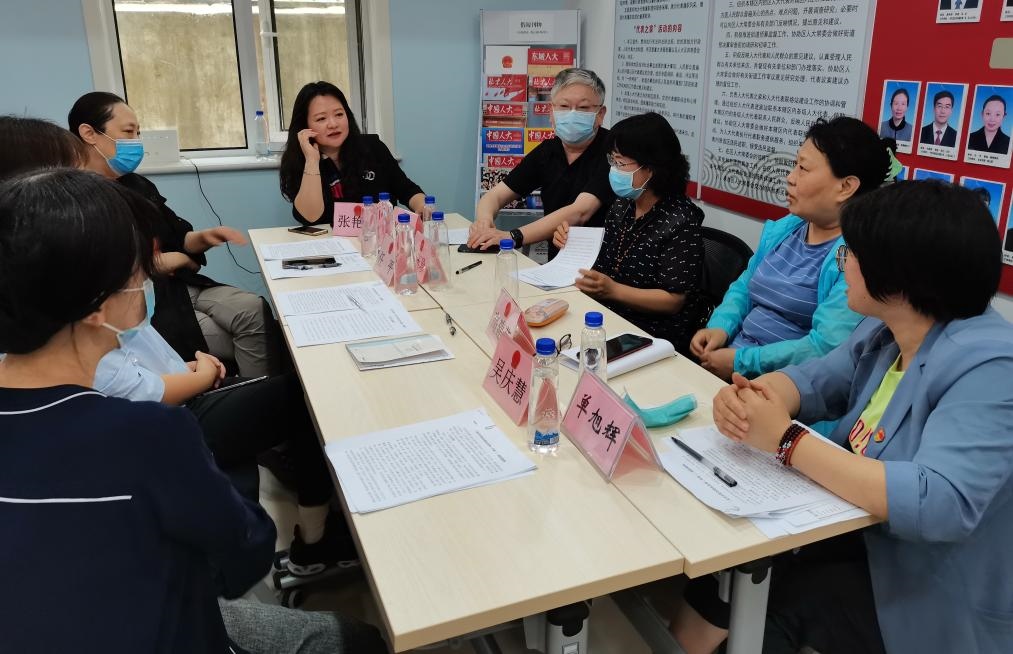 北京市東城區(qū)景山街道人大代表之家（資料照片）。新華社發(fā)（北京市人大常委會供圖）