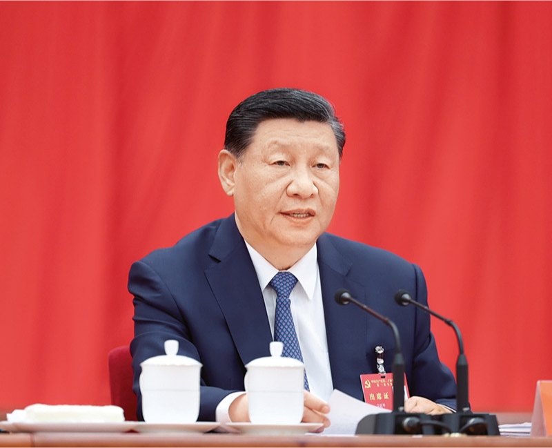 中國(guó)共產(chǎn)黨第二十屆中央委員會(huì)第三次全體會(huì)議，于2024年7月15日至18日在北京舉行。中央委員會(huì)總書(shū)記習(xí)近平作重要講話。 新華社記者 鞠鵬/攝