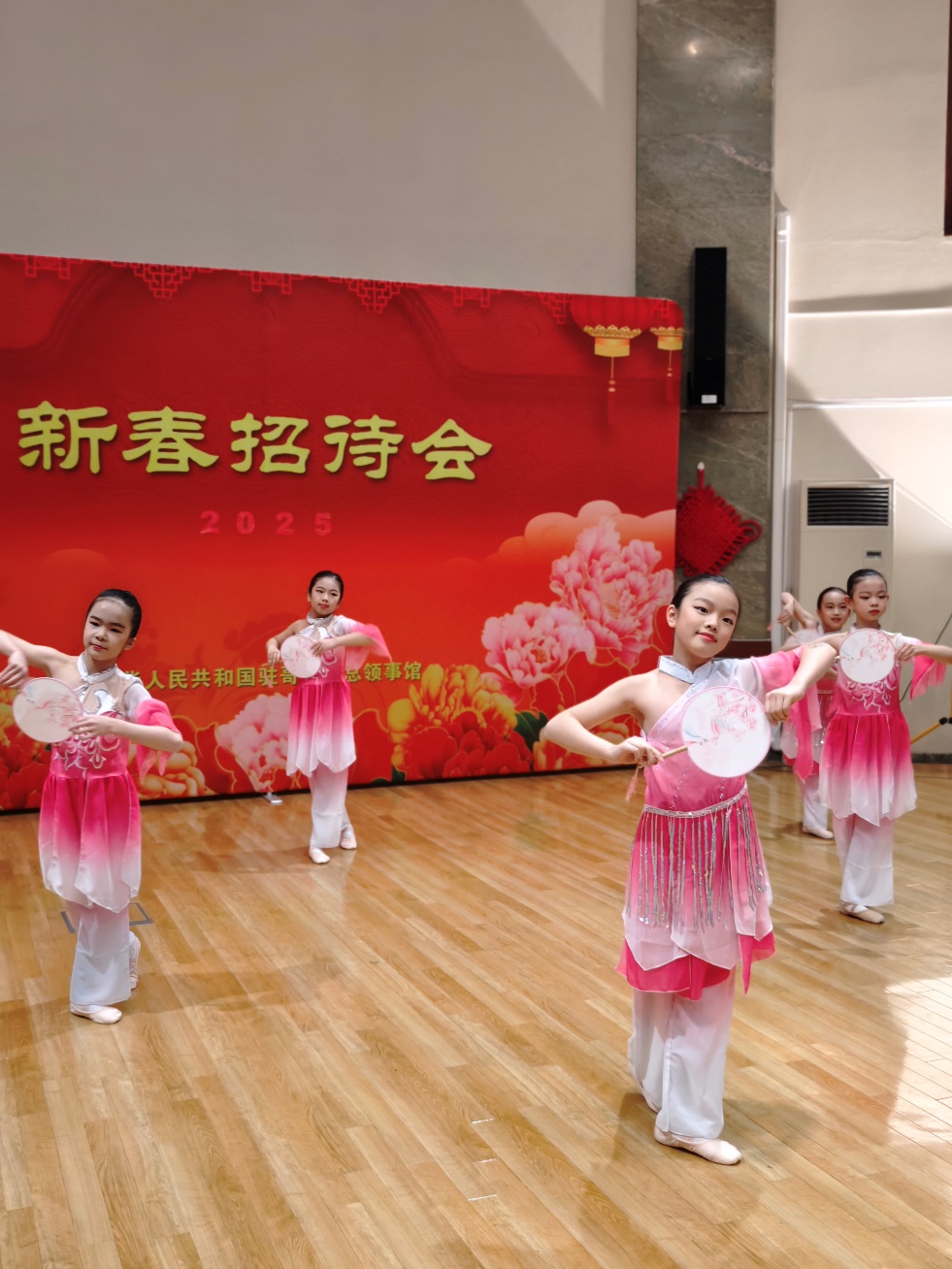 兒童舞蹈表演。中國(guó)駐哥德堡總領(lǐng)館供圖