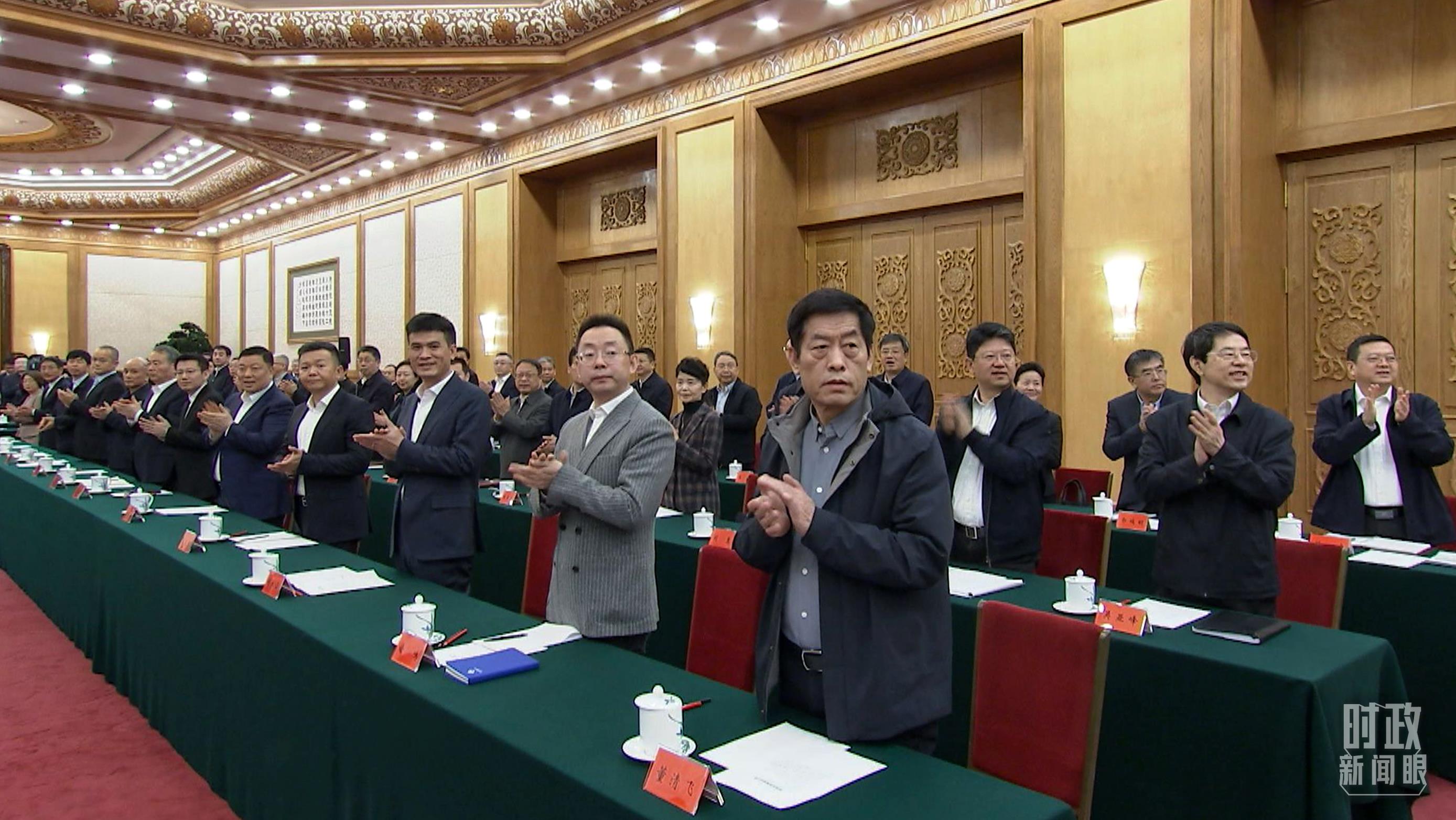 △2月17日，民營企業(yè)座談會(huì)現(xiàn)場(chǎng)。