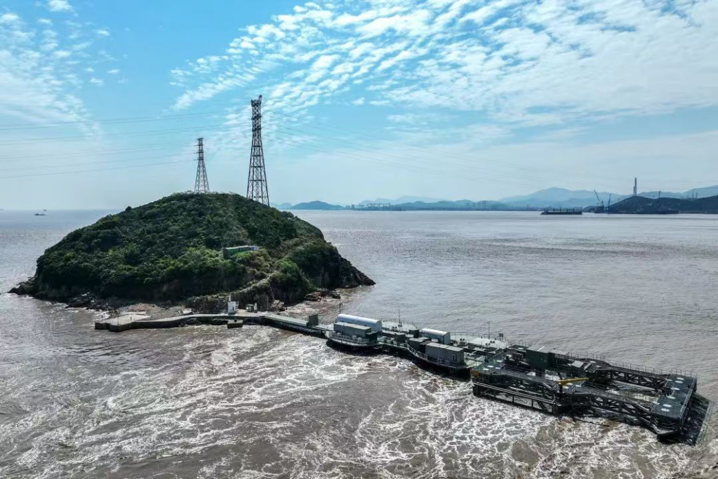 LHD潮流能發(fā)電站。受訪者供圖