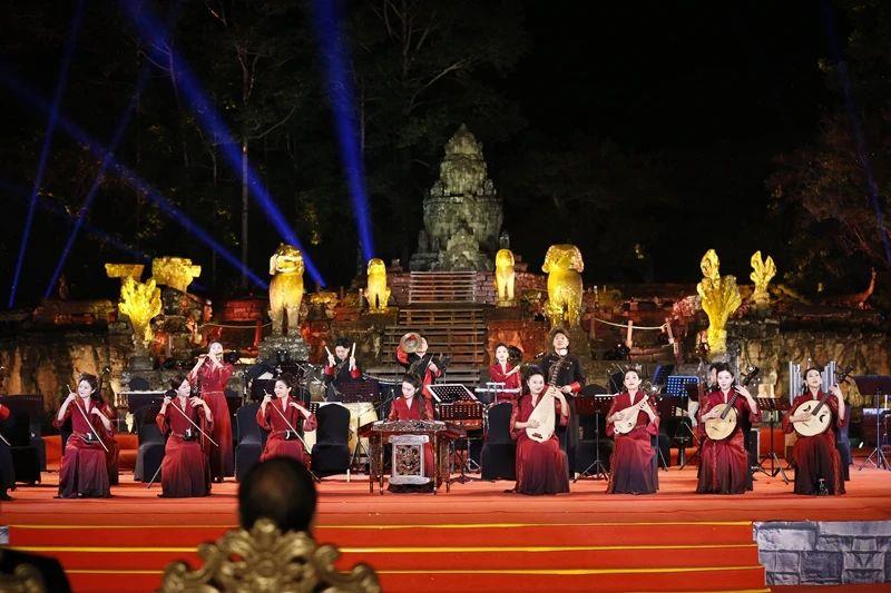 2024年1月13日，在柬埔寨暹粒舉行的“中柬人文交流年”啟動儀式。
