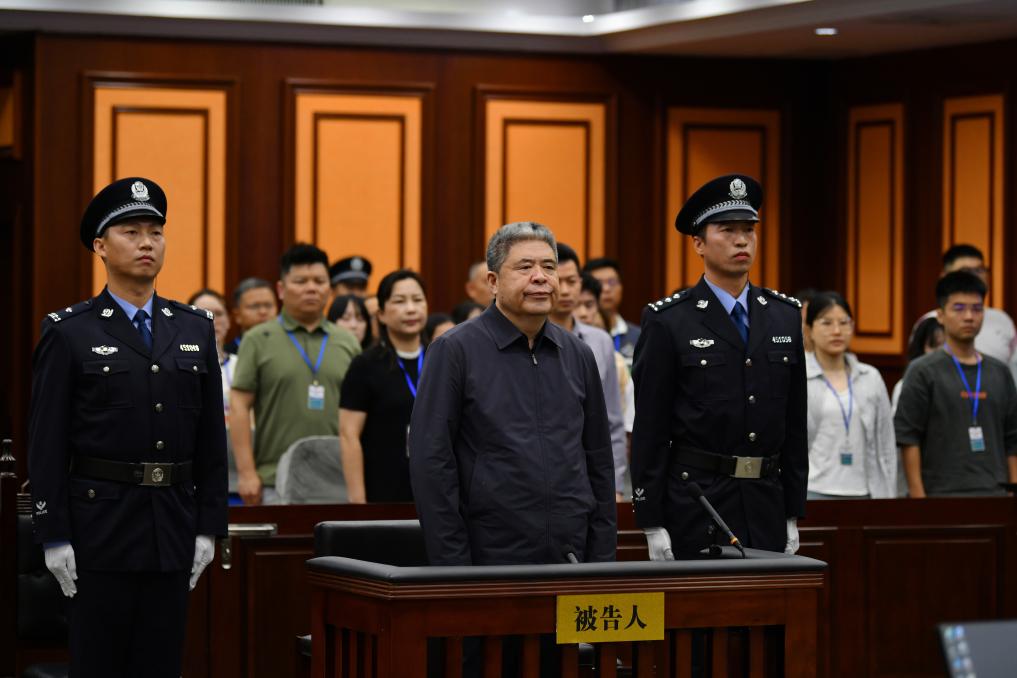 現(xiàn)場圖。（廣西壯族自治區(qū)南寧市中級人民法院供圖）