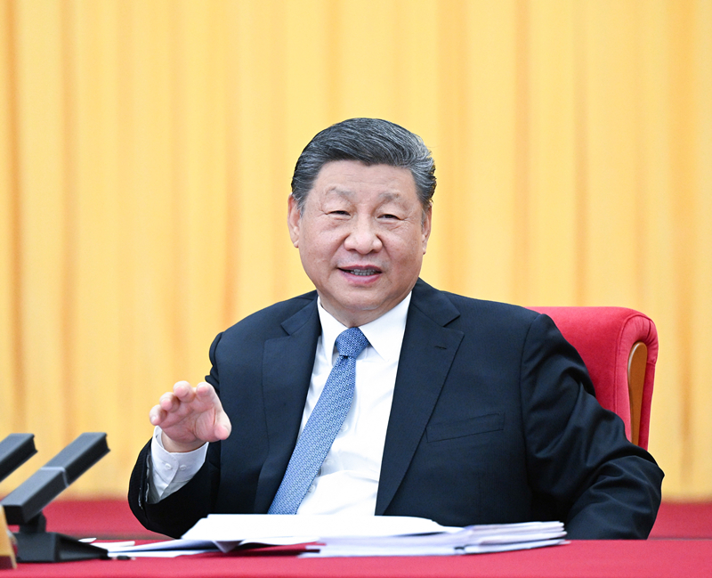 2025年3月6日，習(xí)近平總書記看望參加全國政協(xié)十四屆三次會議的民盟、民進(jìn)、教育界委員，并參加聯(lián)組會。
